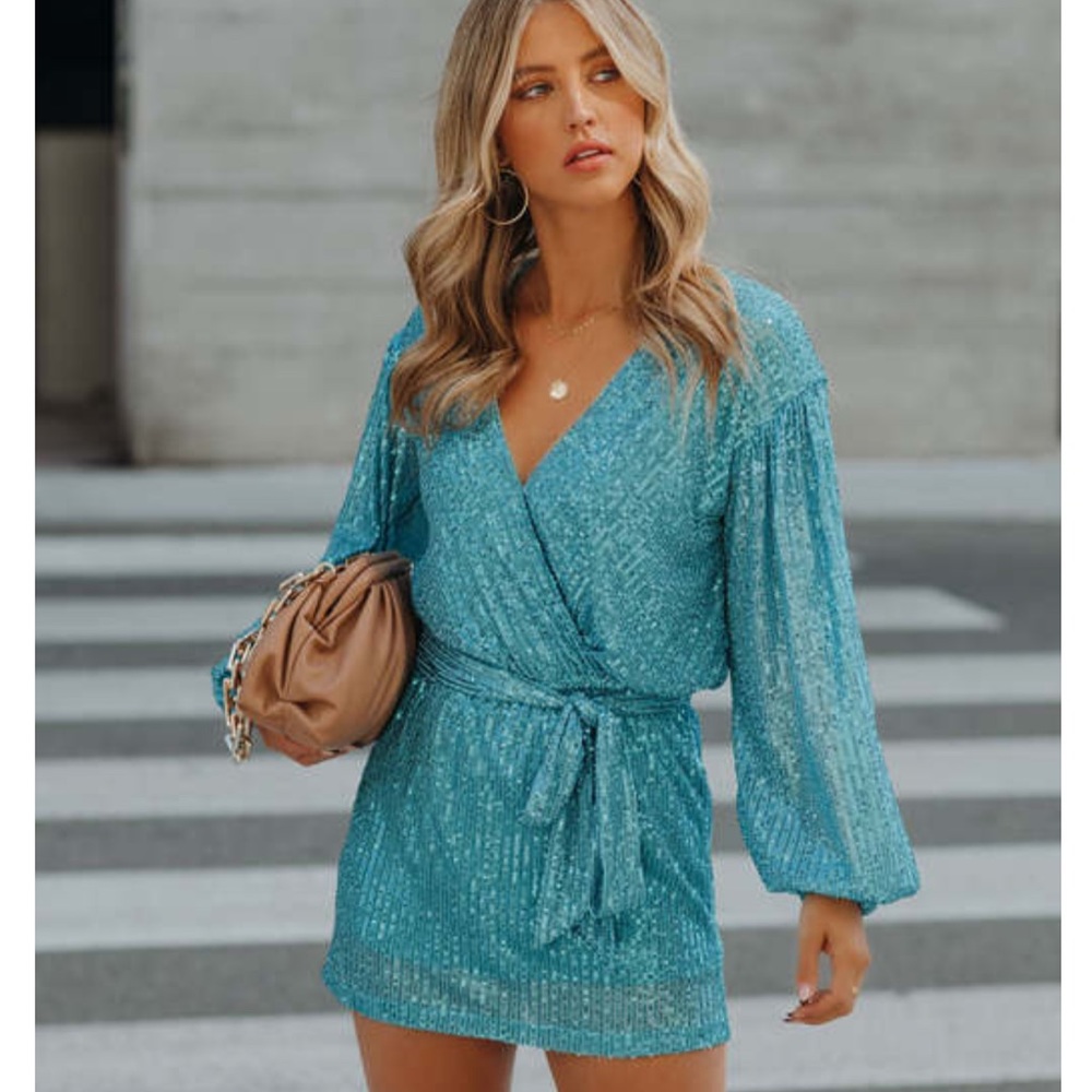 Vici sequin romper